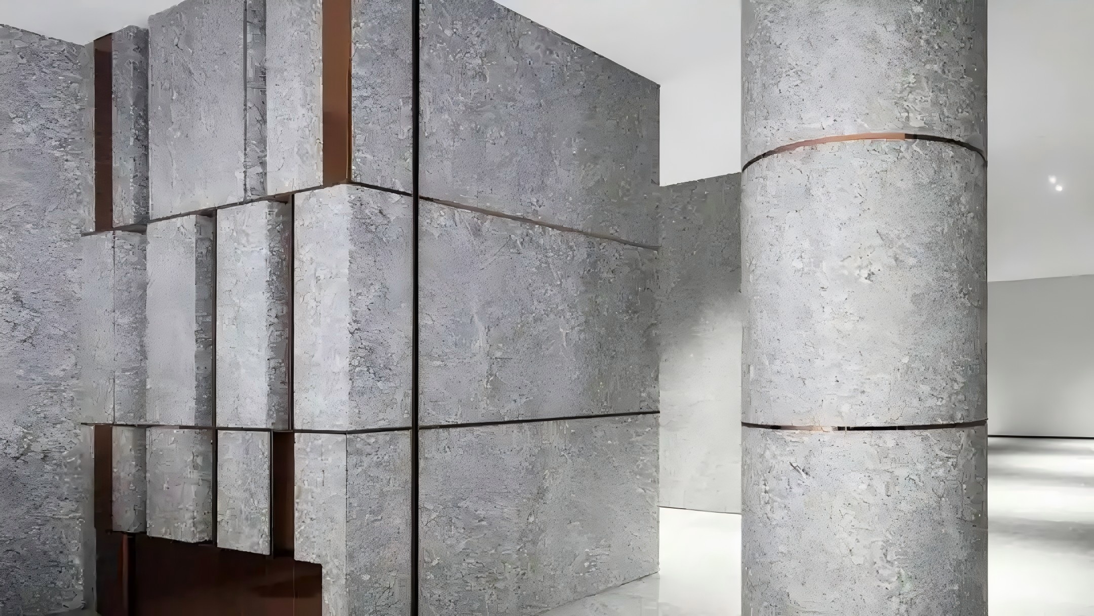 stone grain aluminum solid panel