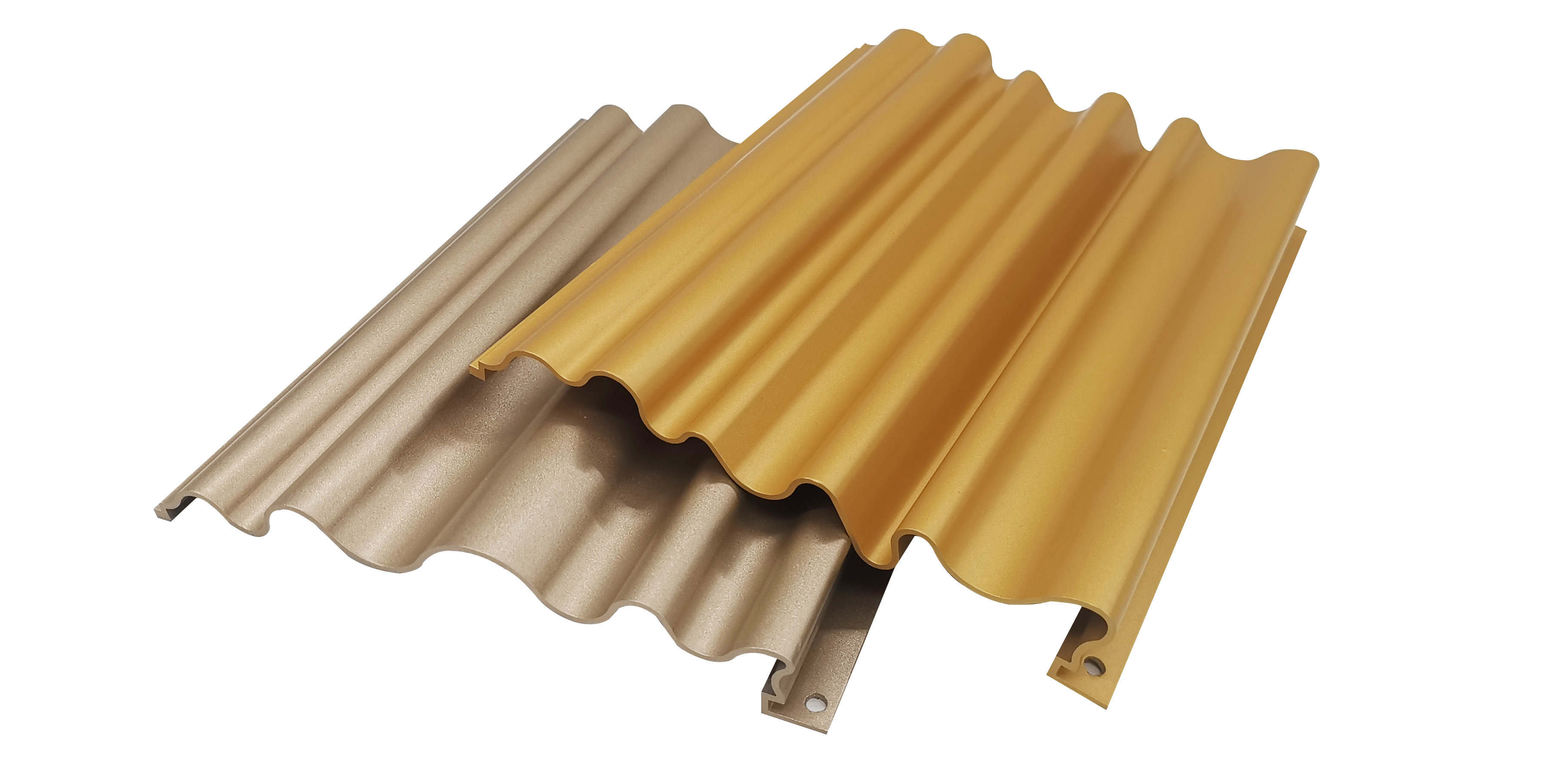 corrugated aluminum panel
